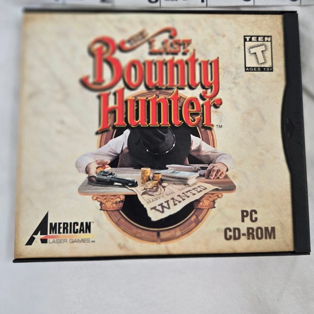The Last Bounty Hunter PC Game 1994 American Laser Games Western Shooter Vintage